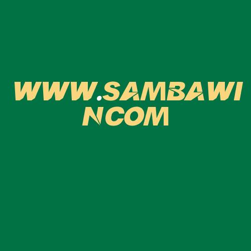 Logo da WWW.SAMBAWINCOM